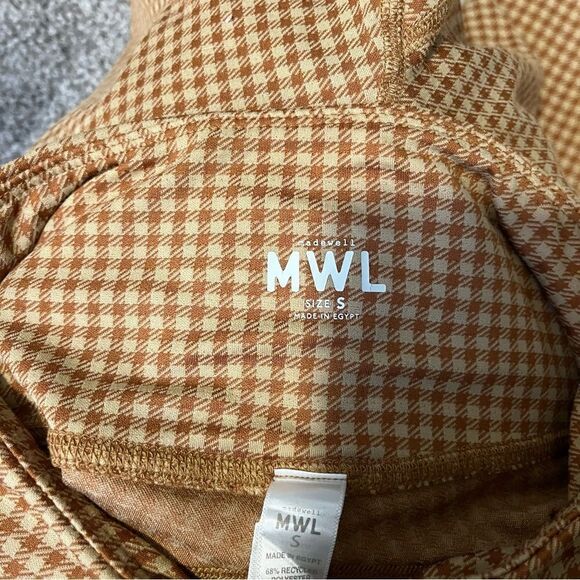 Madewell Make Weekends Longer MWL Flex High-Rise 25" Leggings in Check - Picture 12 of 16